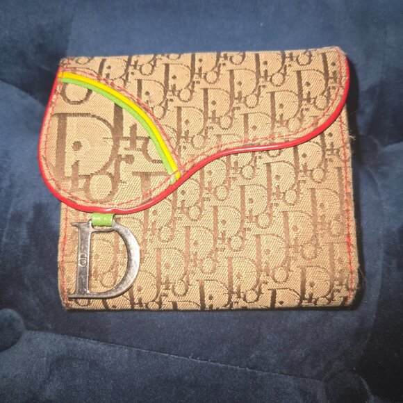 EUC Authentic Christian Dior Trotter BiFold Wallet - Picture 1 of 12